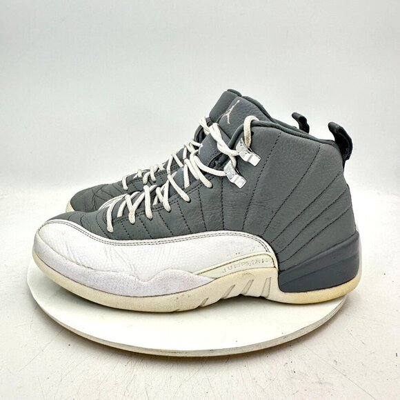 Nike Other - Nike Air Jordan 12 Retro Men Size 9 CT8013-015 Stealth Grey White Shoes